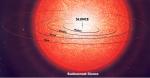 Závěrečná fáze vývoje Slunce - kresba.
