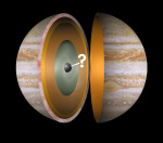 Je jádro Jupiteru menší?