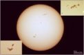 Autor: Bohuslav Pelc - Slunce a dvě aktivní oblasti se skvrnami 5. 5. 2024